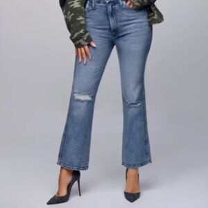Good Curve High Waist Ankle Straight Leg Jeans